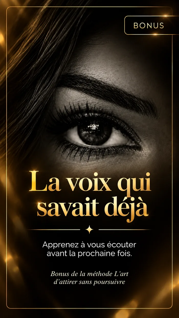 Couverture du bonus La voix qui savait déjà